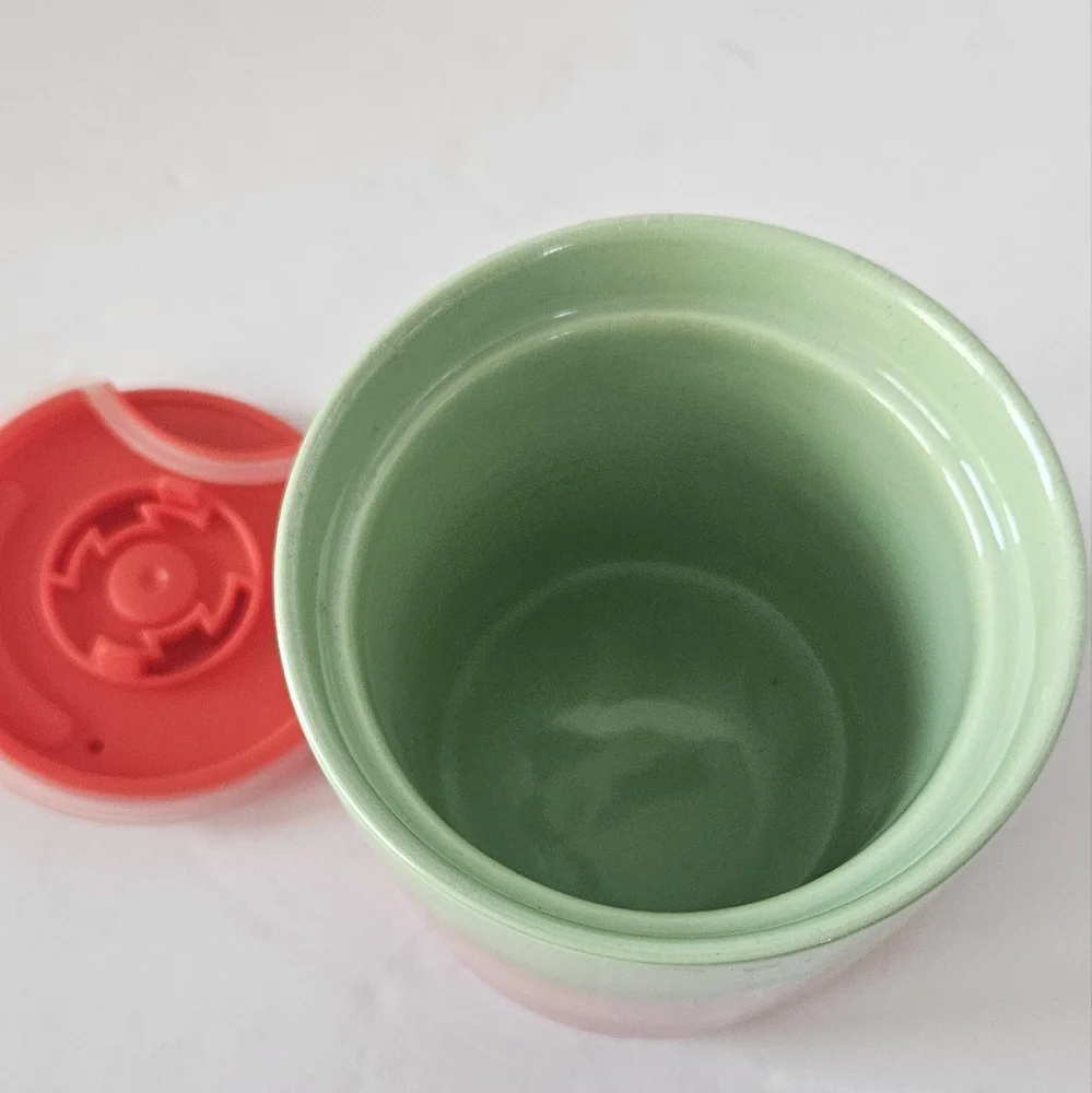 Starbucks Holiday 2020 red green‎ ceramic cup